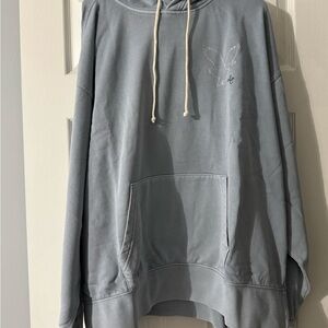 American Eagle Outfitters Light Gray Hoodie